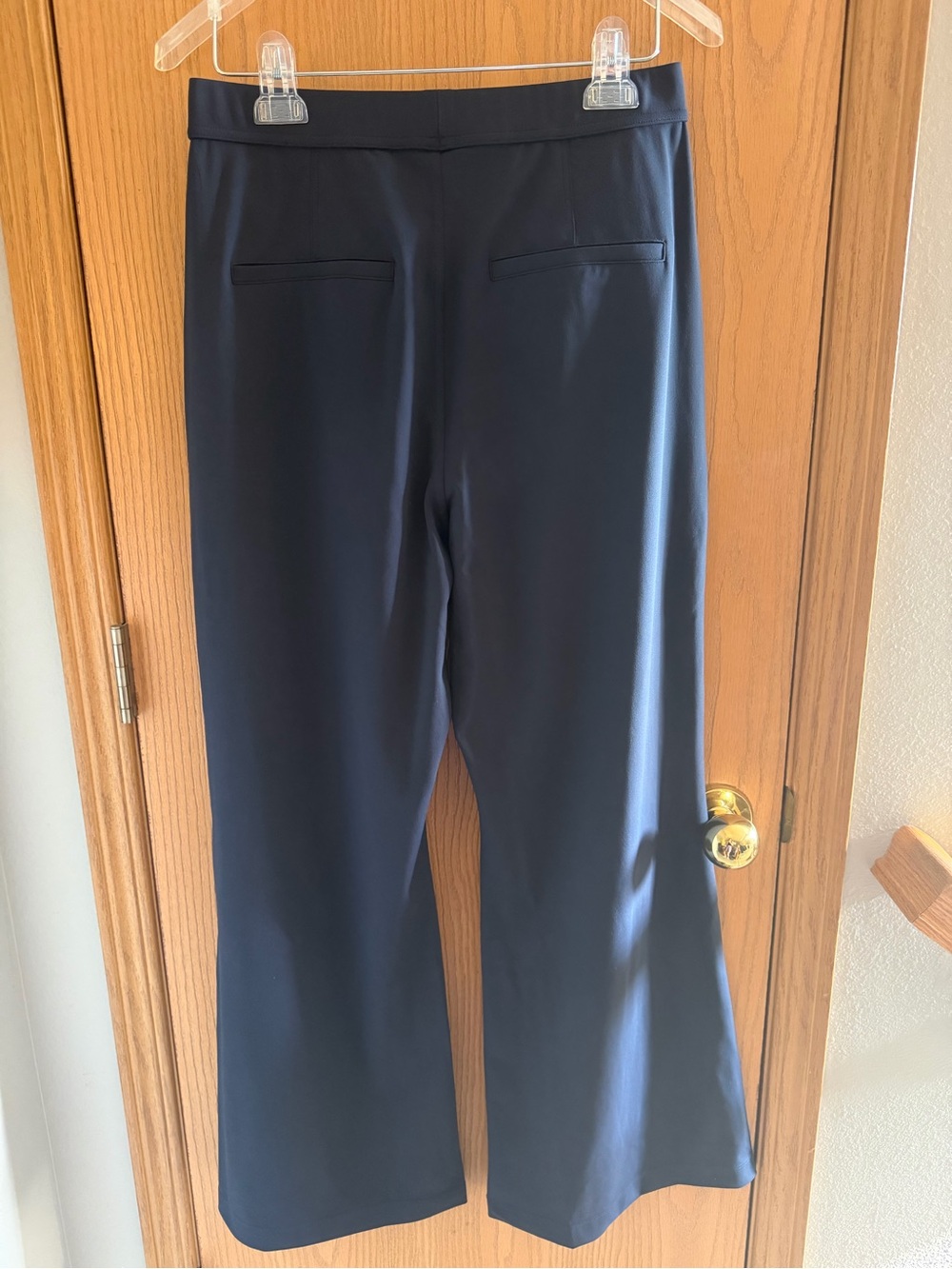 NWT Halara Navy Blue Flex DayStretch High Waisted Work Flare Pant Women’s Size M - Picture 6 of 10